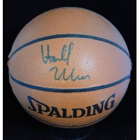 Harold Miner Signed Spalding Indoor/Outdoor Basketball JSA Authenticated