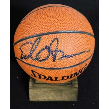 Ed O'Bannon Signed Spalding Mini 5" NBA Basketball JSA Authenticated