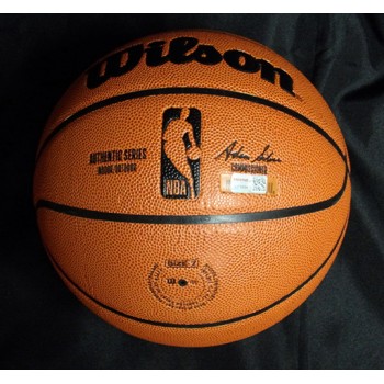 Charlie Scott Signed Wilson Indoor/Outdoor Basketball TRISTAR Authenticated
