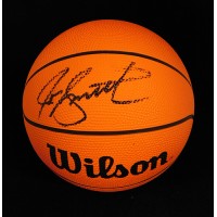 Joe Smith Signed Wilson 8" Mini Basketball 1995 #1 Draft Pick JSA Authenticated