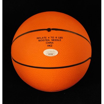 Joe Smith Signed Wilson 8" Mini Basketball 1995 #1 Draft Pick JSA Authenticated