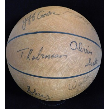 Phoenix Suns 1979-80 Team Signed Basketball JSA Authenticated