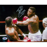 Tyrell Biggs Boxer Signed 8x10 Matte Photo PSA Authenticated