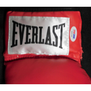 Adrien Broner Boxer Signed Red Everlast Boxing Glove PSA Authenticated Damaged