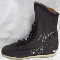 Julio Cesar Chavez Oscar de la Hoya Alfonso Gomez signed Boxing Shoe PSA Authen
