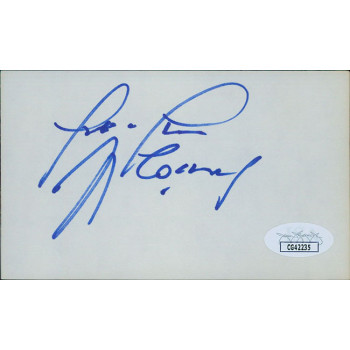 Gerry Cooney Boxer Signed 3x5 Index Card JSA Authenticated