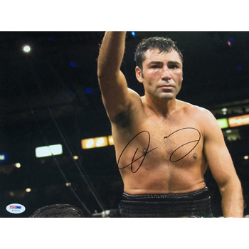 Oscar De La Hoya Boxer Signed 16x20 Matte Photo PSA Authenticated