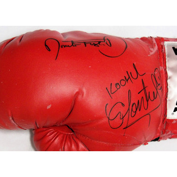 Nonito Donaire Jr. & Fernando Montiel Signed Boxing Glove PSA Authenticated DMG