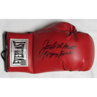 Jake LaMotta Boxer Signed Red Everlast Boxing Glove JSA Authenticated