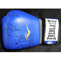 Sergio Martinez Miguel Cotto Boxer Signed Blue Boxing Glove PSA Authenticated