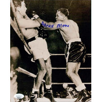 Archie Moore Boxer Signed 8x10 Matte Photo JSA Authenticated