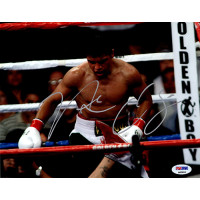 Victor Ortiz Boxer Signed 8x10 Matte Cardstock Photo PSA Authenticated