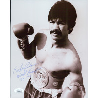 Carlos Palomino Boxer Signed 8x10 Glossy Photo JSA Authenticated
