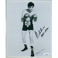 Mando Ramos Boxer Signed 8x10 Glossy Photo JSA Authenticated