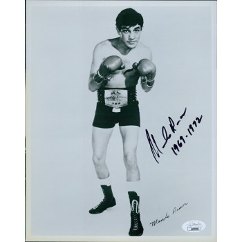 Mando Ramos Boxer Signed 8x10 Glossy Photo JSA Authenticated
