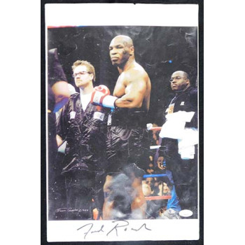 Freddie Roach Boxer Trainer Signed 11x17 Page JSA Authenticated