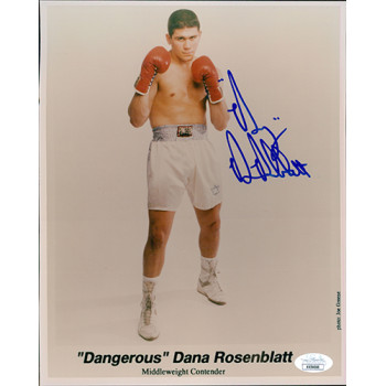 Dana Rosenblatt Boxer Signed 8x10 Glossy Photo JSA Authenticated
