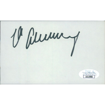 Max Schmeling Boxer Signed 3x5 Index Card JSA Authenticated