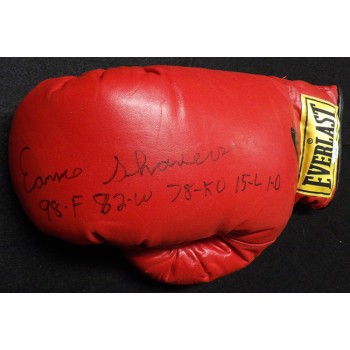 Earnie Shavers Boxer Signed Everlast Boxing Glove JSA Authenticated