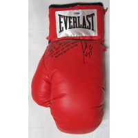 Israel Vazquez Boxer Signed Red Everlast Boxing Glove PSA Authenticated No Card