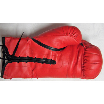Israel Vazquez Boxer Signed Red Everlast Boxing Glove PSA Authenticated No Card