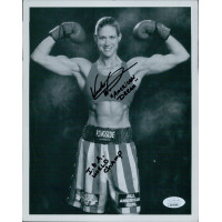 Vonda Ward Boxer Signed 8x10 Cardstock Photo JSA Authenticated Kinks
