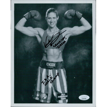 Vonda Ward Boxer Signed 8x10 Cardstock Photo JSA Authenticated Kinks