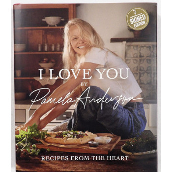Pamela Anderson I Love You Signed 1st Edition Hardcover Book JSA Authenticated