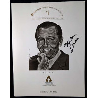 Milton Berle Actor Signed 1993 Chrysler Pro-Am Program JSA Authenticated
