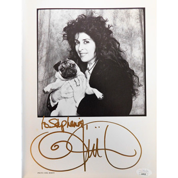 Olivia De Berardinis Signed Let Them Eat Cheesecake Book JSA Authenticated