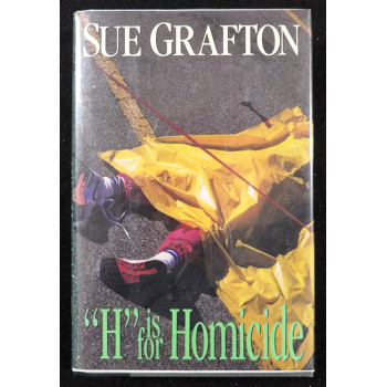 Sue Grafton Signed H Is For Homicide First Edition HC Book JSA Authenticated