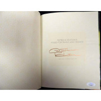 Patricia Heaton Signed Food For Family & Friends 1st Ed Hardcover Book JSA Auth