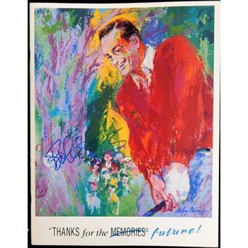 Bob Hope and LeRoy Neiman Signed 1988 UCPA Program JSA Authenticated