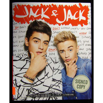 Jack and Jack Jack Gilinsky Jack Johnson Signed 1st Edition Hardcover Book JSA