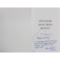 Dean Koontz One Door Away From Heaven Signed 1st Ed Hardcover Book JSA Authen