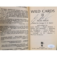 George RR Martin Signed Wild Card Volume II Aces High Book JSA Authenticated