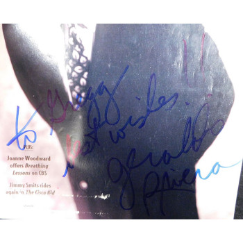 Geraldo Rivera Talk Show Signed Total TV Magazine JSA Authenticated