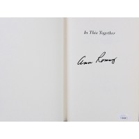 Ann Romney Signed In This Together First Edition HC Book JSA Authenticated
