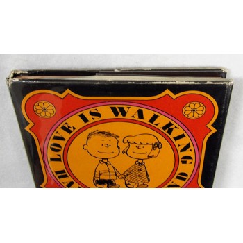 Charles Schulz Signed Love Is Walking Hand In Hand Hardcover Book JSA Authentic