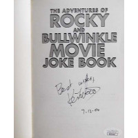 Keith Scott Adventures of Rocky And Bullwinkle Signed Book JSA Authenticated
