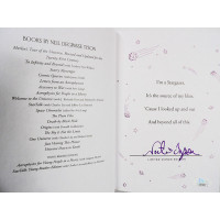 Neil DeGrasse Tyson Merlin's Tour Of The Universe Signed 1st Ed HC Book JSA Auth