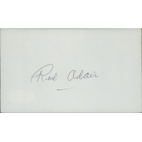 Red Adair Oil Well Firefighter Signed 3x5 Index Card JSA Authenticated Red Adair Oil Well Firefighter Signed 3x5 Index Card JSA Authenticated