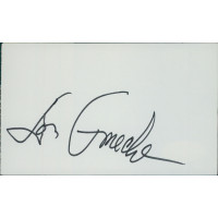 Don Ameche Actor Signed 3x5 Index Card JSA Authenticated Don Ameche Actor Signed 3x5 Index Card JSA Authenticated