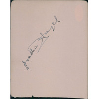 Heather Angel Actress Signed 4.25x5.5 Album Page JSA Authenticated Heather Angel Actress Signed 4.25x5.5 Album Page JSA Authenticated