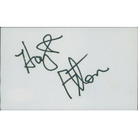 Hoyt Axton Country Singer Signed 3x5 Index Card JSA Authenticated Hoyt Axton Country Singer Signed 3x5 Index Card JSA Authenticated