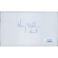Mary Badham To Kill a Mockingbird Signed 3x5 Index Card JSA Authenticated Mary Badham To Kill a Mockingbird Signed 3x5 Index Card JSA Authenticated