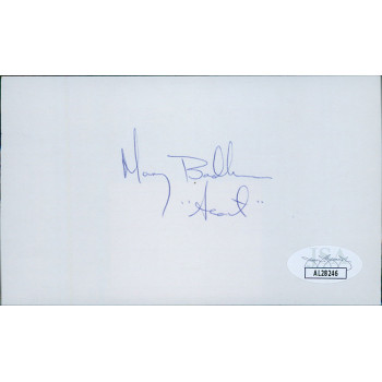 Mary Badham To Kill a Mockingbird Signed 3x5 Index Card JSA Authenticated