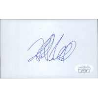 Robert Ballard Oceanographer Discover Titanic Signed 3x5 Index Card JSA Authen Robert Ballard Oceanographer Discover Titanic Signed 3x5 Index Card JSA Authen