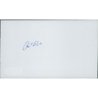 Rex Barber WWII Ace Fighter Pilot Signed 3x5 Index Card JSA Authenticated Rex Barber WWII Ace Fighter Pilot Signed 3x5 Index Card JSA Authenticated