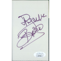 Priscilla Barnes Actress Signed 3x5 Index Card JSA Authenticated Priscilla Barnes Actress Signed 3x5 Index Card JSA Authenticated